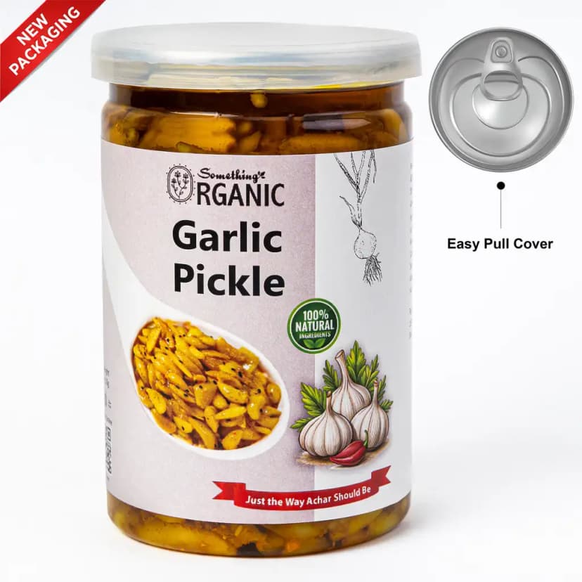 Something's ORGANIC Garlic Pickle