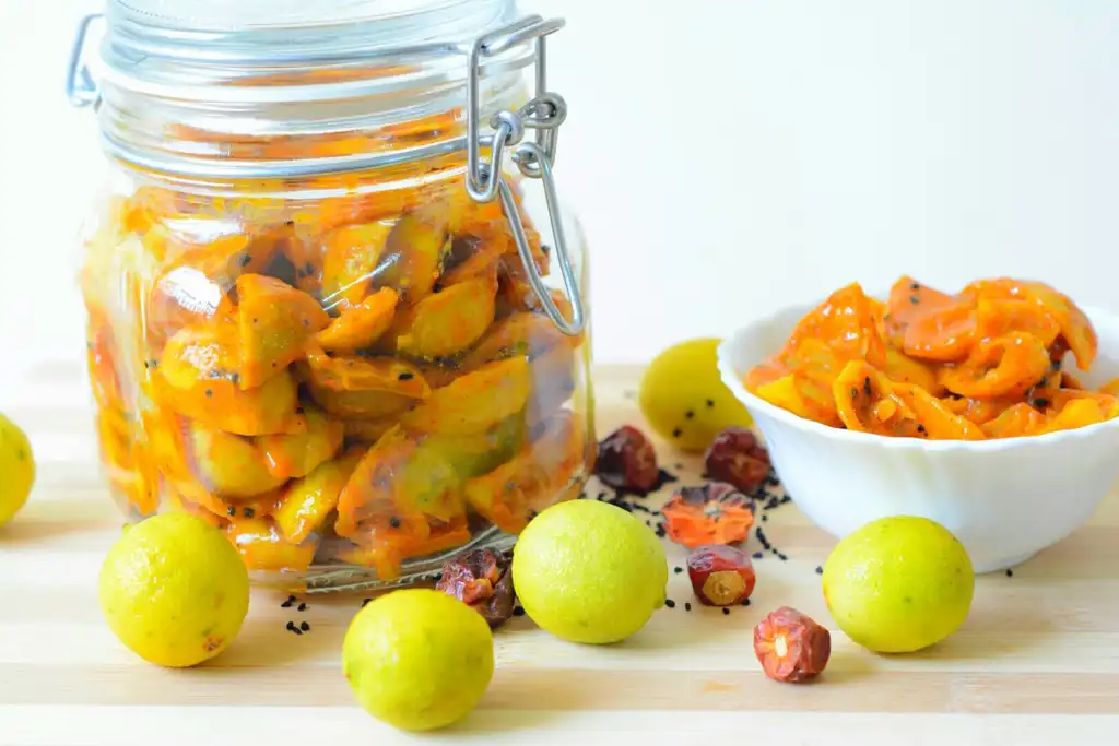 Authentic Indian Lemon Pickle (Nimbu Achar)