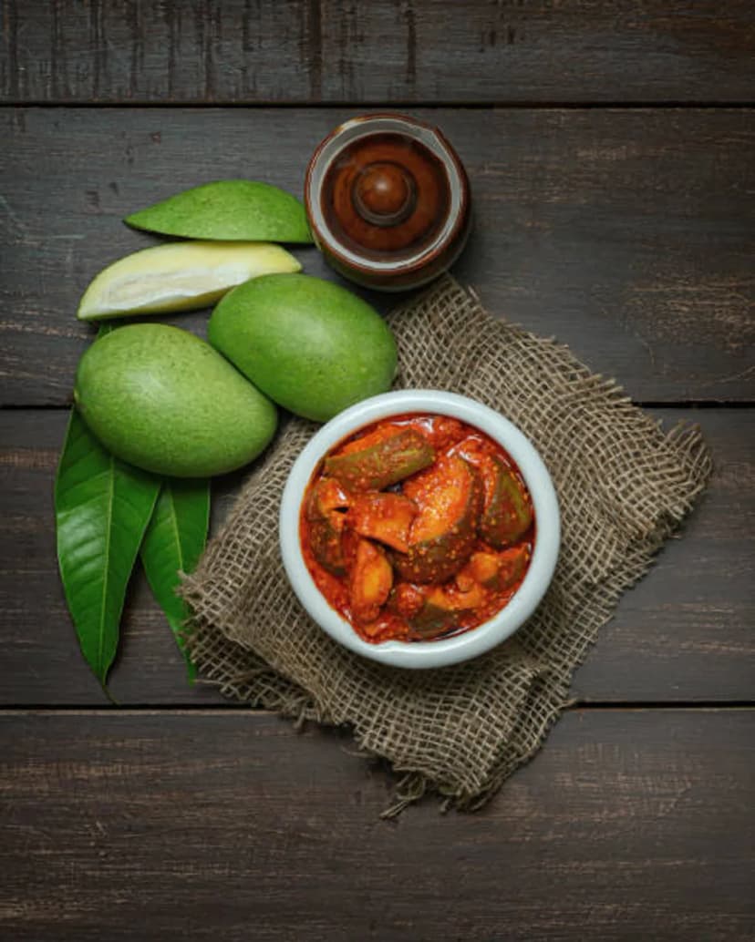 Traditional Spicy Mango Pickle